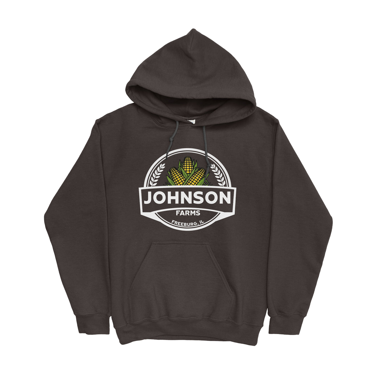 Personalized Name And Farm Name Corn Farm Hoodie