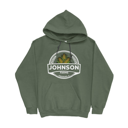 Personalized Name And Farm Name Corn Farm Hoodie