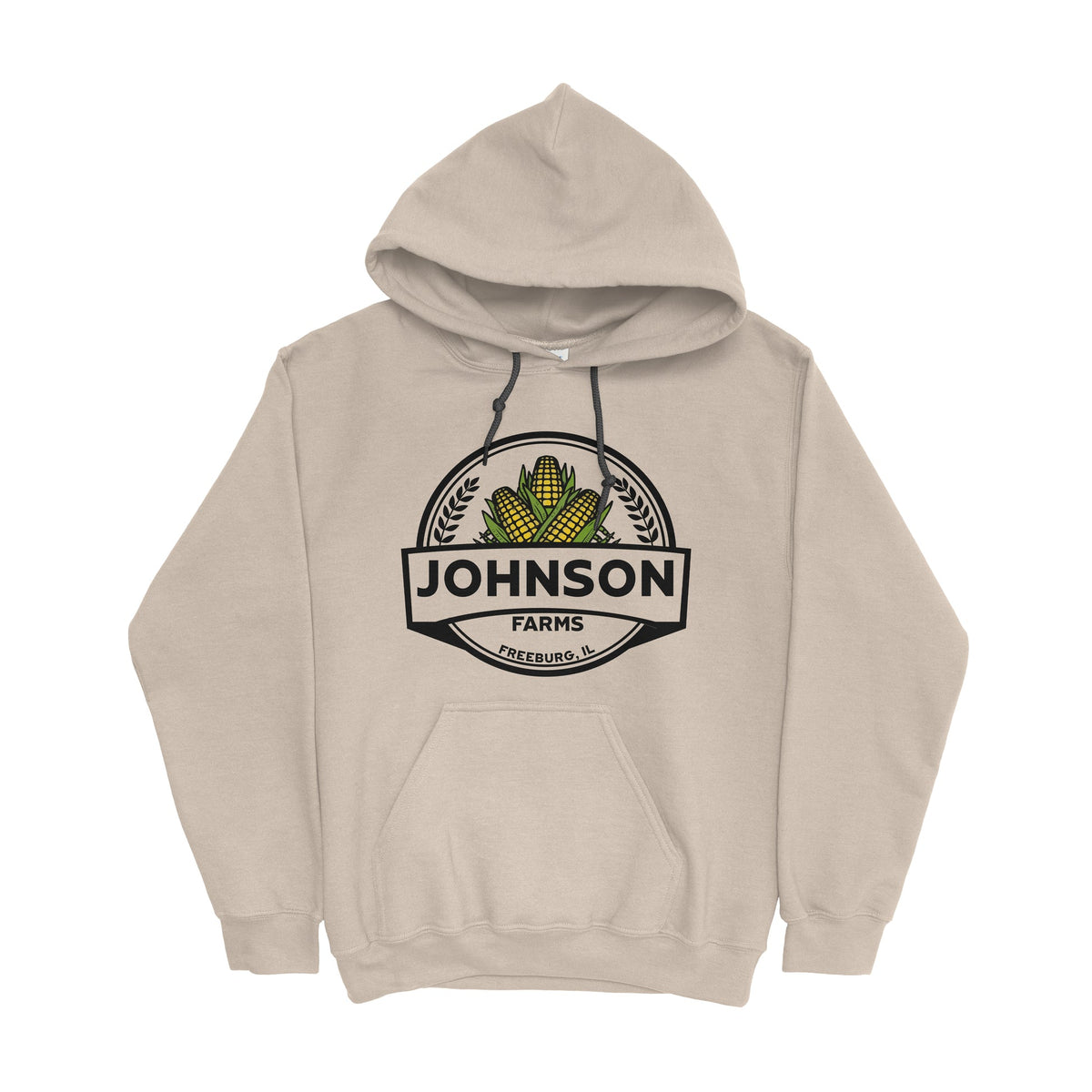 Personalized Name And Farm Name Corn Farm Hoodie
