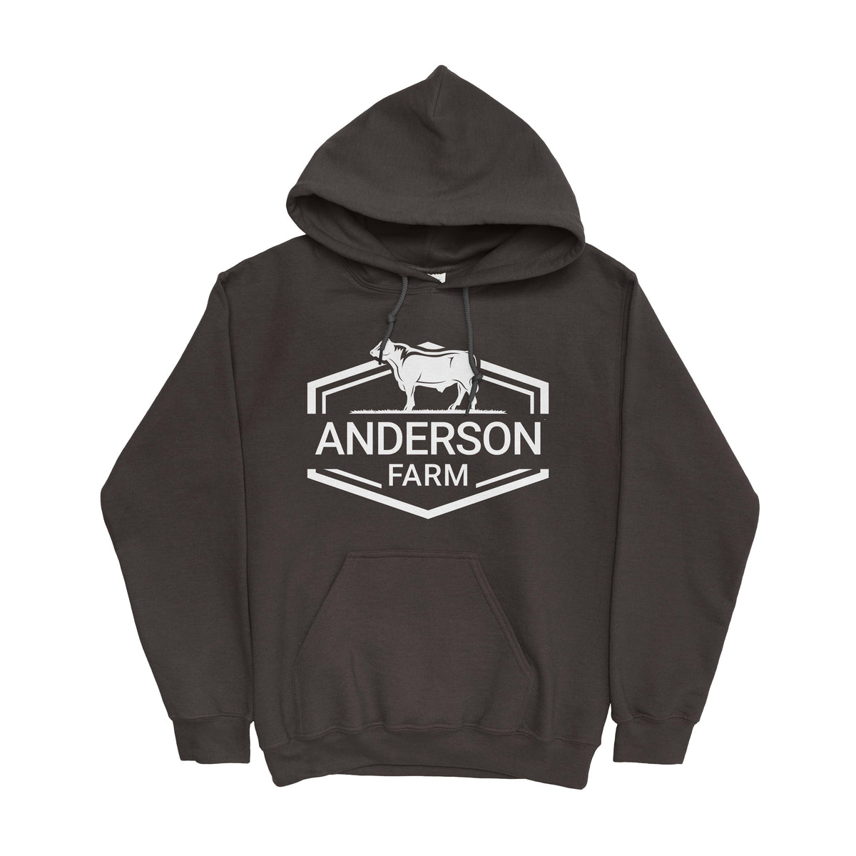 Personalized Farm Name Cattle Hoodie