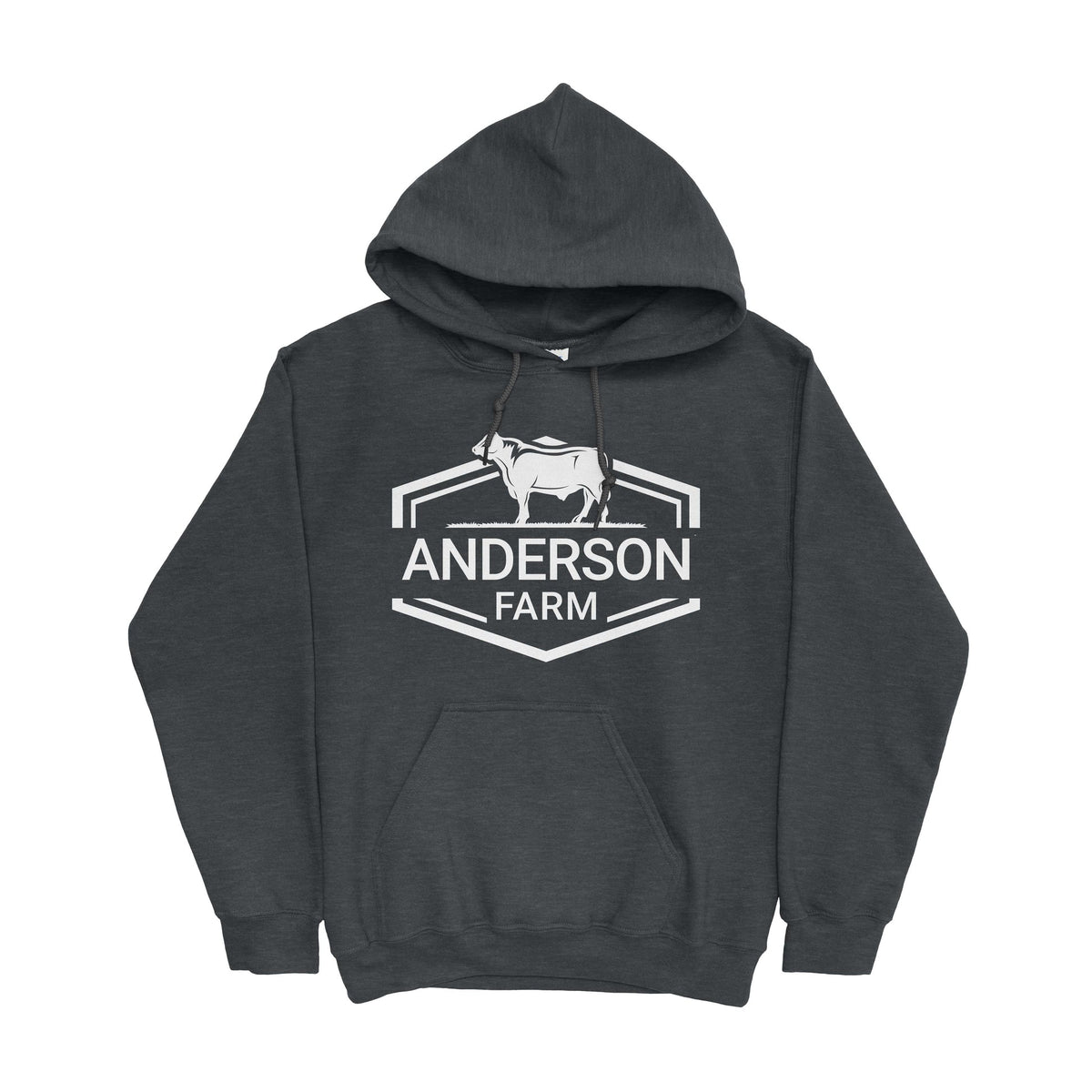 Personalized Farm Name Cattle Hoodie