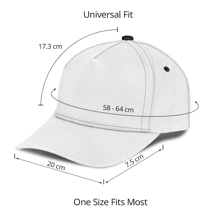 Personalized Highland Cattle Leather Pattern Classic Cap